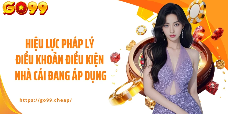Hiệu lực pháp lý điều khoản điều kiện nhà cái đang áp dụng